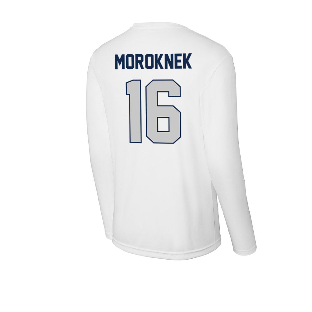 BU - NCAA Baseball : Jack Moroknek - Performance Long Sleeve T-Shirt-1