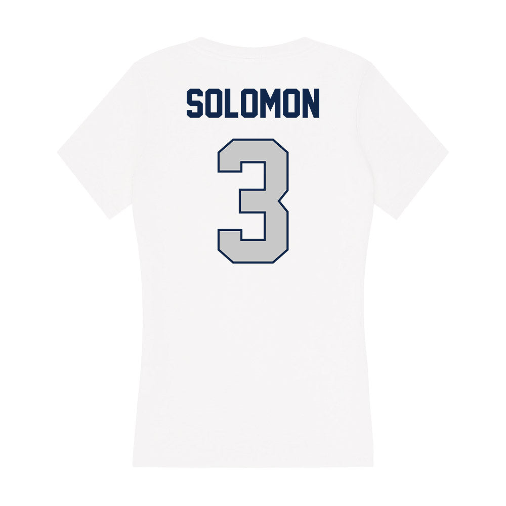 BU - NCAA Baseball : AJ Solomon - Women's V-Neck T-Shirt-1