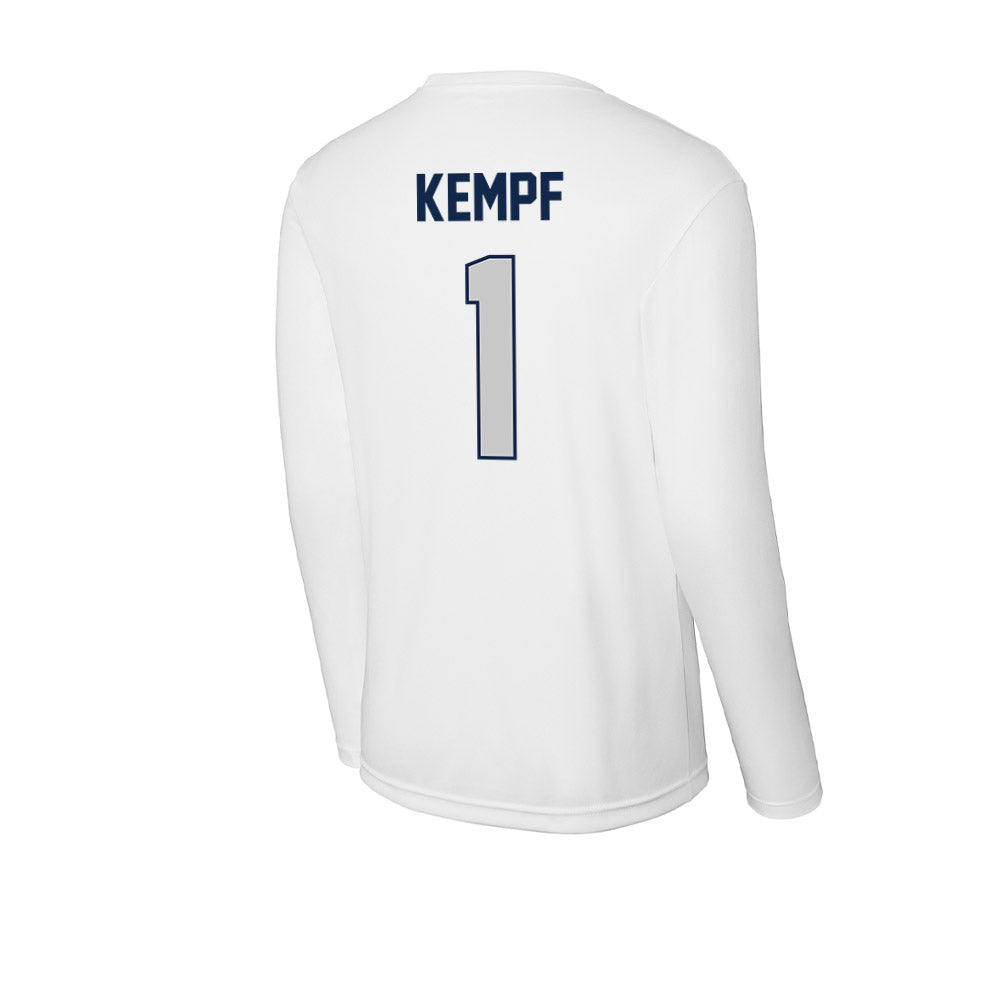 BU - NCAA Women's Volleyball : Sarah Kempf - Activewear Long Sleeve T-Shirt-1