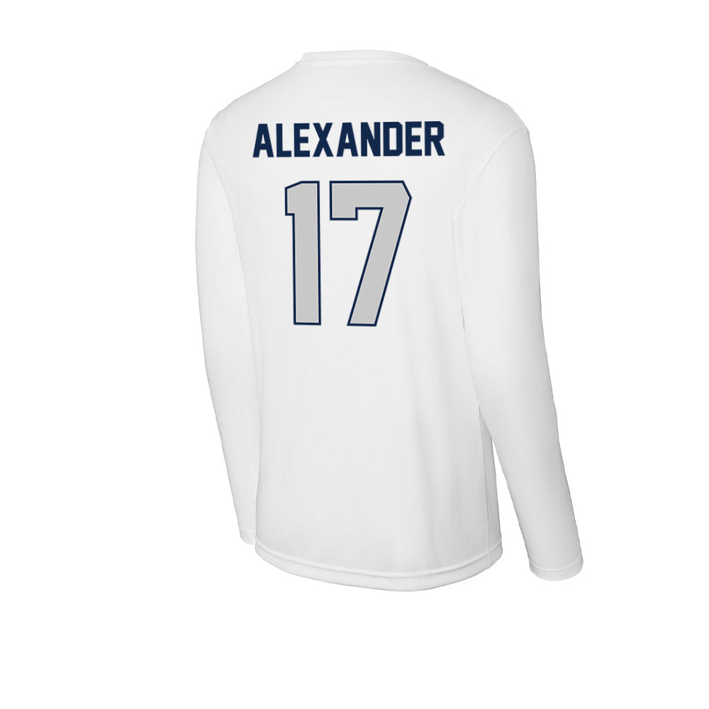 BU - NCAA Softball : Makena Alexander - Performance Long Sleeve T-Shirt-1