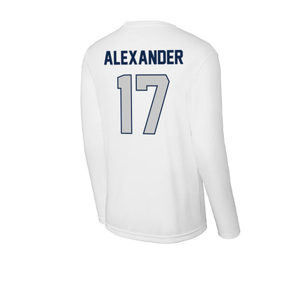 BU - NCAA Softball : Makena Alexander - Performance Long Sleeve T-Shirt-1
