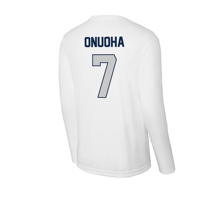 BU - NCAA Football : Onye Onuoha - Activewear Long Sleeve T-Shirt-1