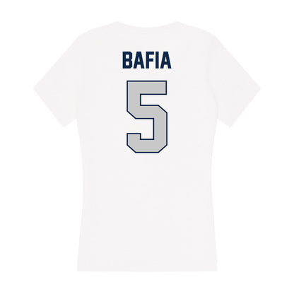 BU - NCAA Football : Nick Bafia - Women's V-Neck T-Shirt-1