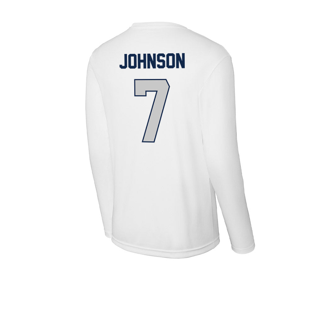 BU - NCAA Women's Basketball : McKenna Johnson - Activewear Long Sleeve T-Shirt-1
