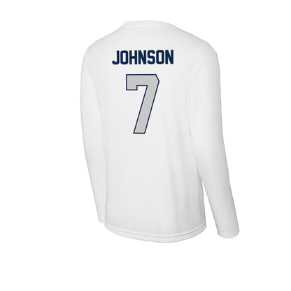 BU - NCAA Women's Basketball : McKenna Johnson - Activewear Long Sleeve T-Shirt-1