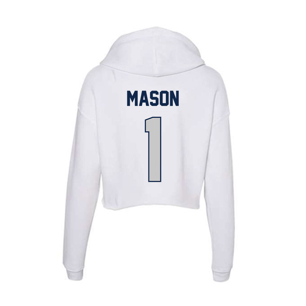 BU - NCAA Football : Will Mason - Women's Crop Fleece Hoodie-1