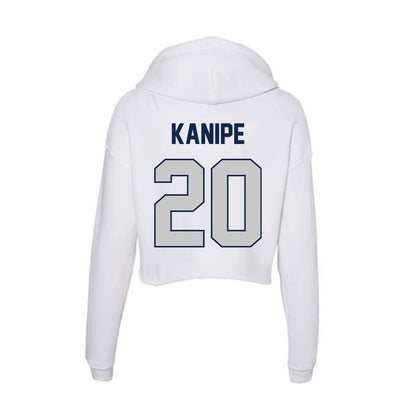 Butler - NCAA Baseball : Alex Kanipe - Women's Crop Fleece Hoodie-1
