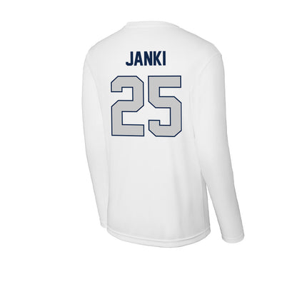 BU - NCAA Football : Beck Janki - Performance Long Sleeve T-Shirt-1