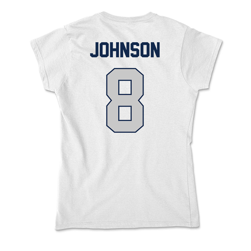Butler - NCAA Softball : Alyx Johnson - Soft Style Women’s T-Shirt-1