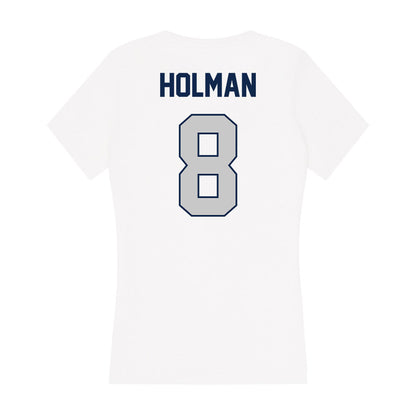 BU - NCAA Football : Dev Holman - Women's V-Neck T-Shirt-1