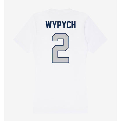 BU - NCAA Women's Basketball : Anna Wypych - Women's V-Neck T-Shirt-1