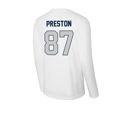 BU - NCAA Football : Brady Preston - Performance Long Sleeve T-Shirt-1