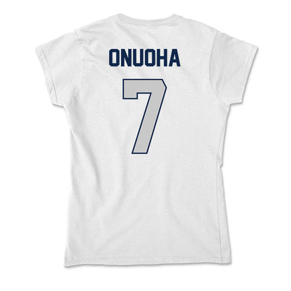 BU - NCAA Football : Onye Onuoha - Soft Style Women’s T-Shirt-1