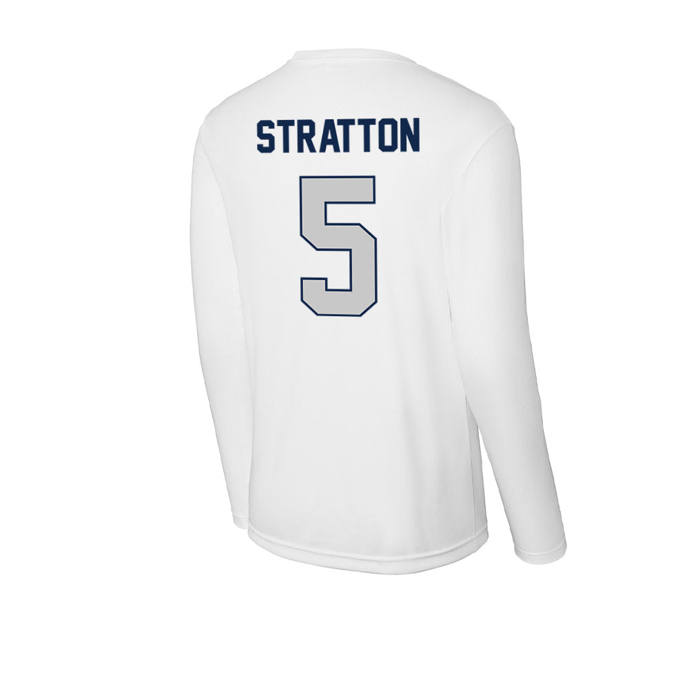 Butler - NCAA Football : Jackson Stratton - Activewear Long Sleeve T-Shirt-1