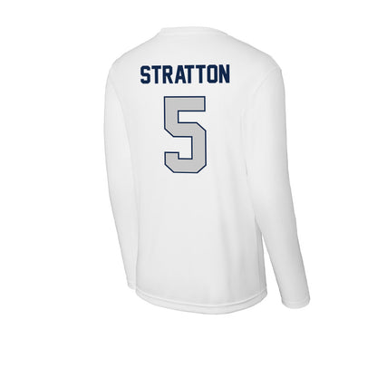 Butler - NCAA Football : Jackson Stratton - Activewear Long Sleeve T-Shirt-1