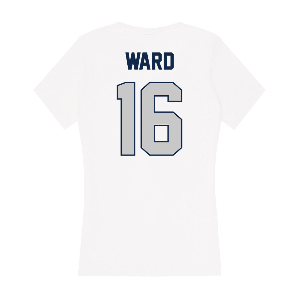 BU - NCAA Women's Volleyball : Elise Ward - Women's V-Neck T-Shirt-1