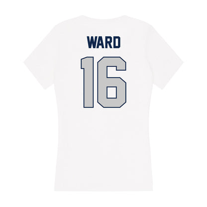 BU - NCAA Women's Volleyball : Elise Ward - Women's V-Neck T-Shirt-1