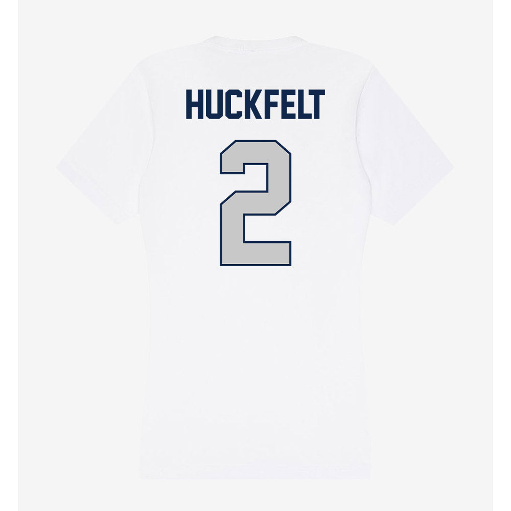 Butler - NCAA Football : Tanner Huckfelt - Women's V-Neck T-Shirt-1