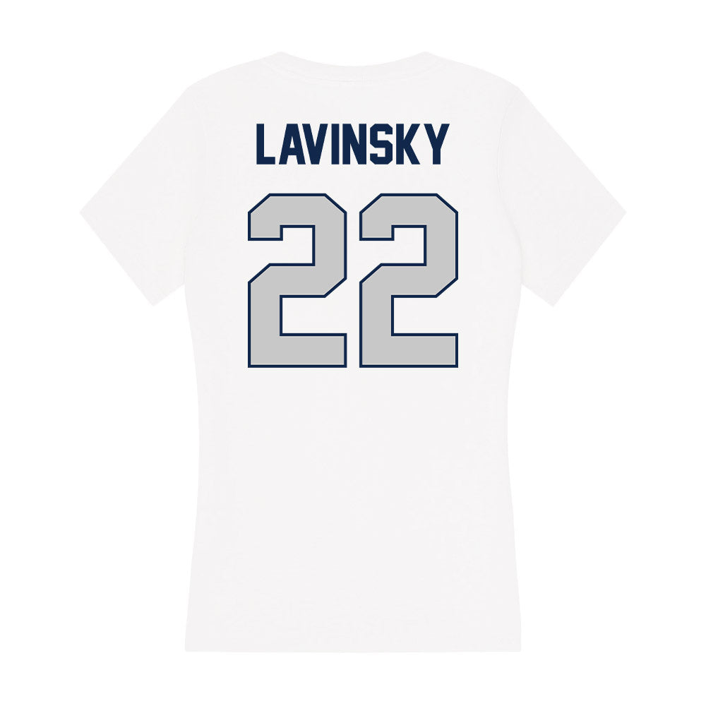 BU - NCAA Men's Soccer : Hadar Lavinsky - Women's V-Neck T-Shirt-1