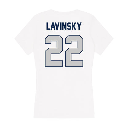 BU - NCAA Men's Soccer : Hadar Lavinsky - Women's V-Neck T-Shirt-1