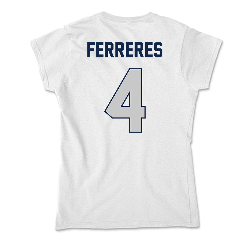 BU - NCAA Men's Soccer : Manolo Ferreres - Soft Style Women’s T-Shirt-1