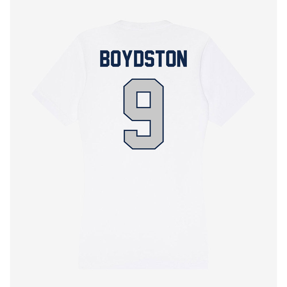 BU - NCAA Softball : Alona Boydston - Women's V-Neck T-Shirt-1