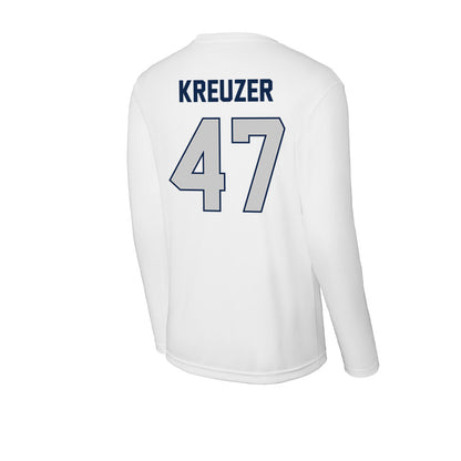 Butler - NCAA Football : Cole Kreuzer - Activewear Long Sleeve T-Shirt-1