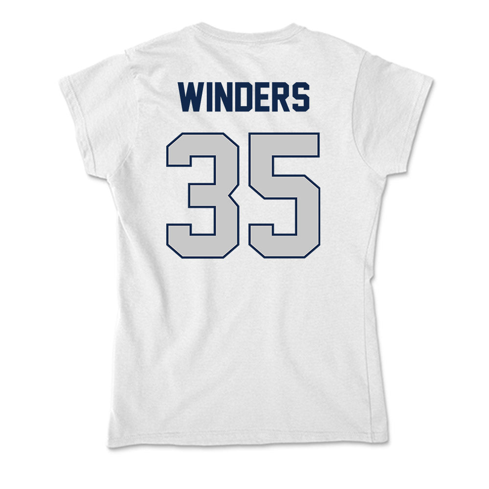 Butler - NCAA Baseball : Max Winders - Soft Style Women’s T-Shirt-1