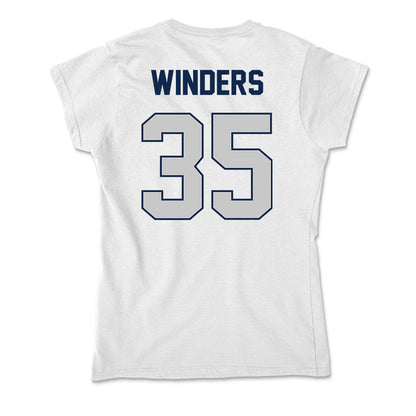 Butler - NCAA Baseball : Max Winders - Soft Style Women’s T-Shirt-1