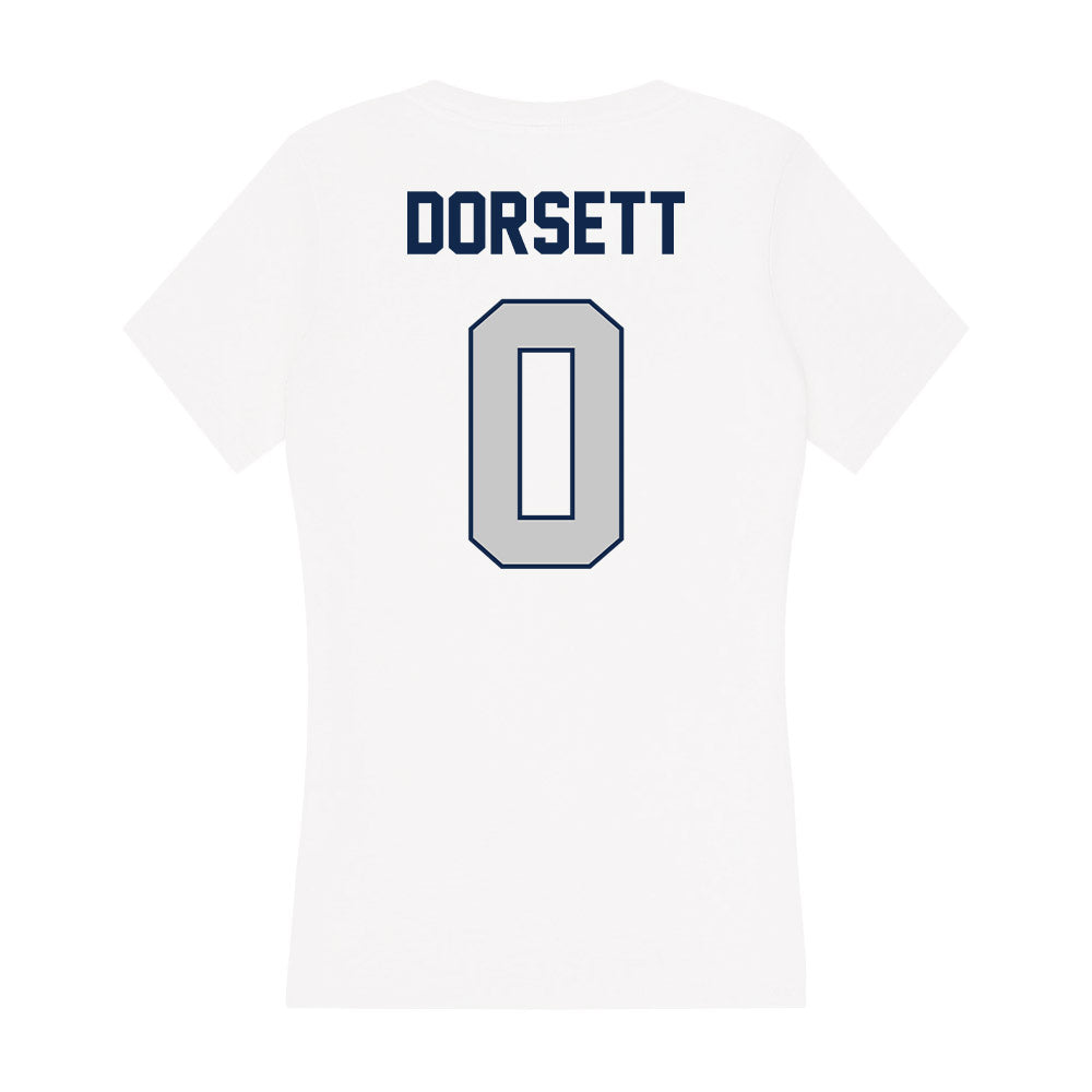 BU - NCAA Softball : Paige Dorsett - Women's V-Neck T-Shirt-1