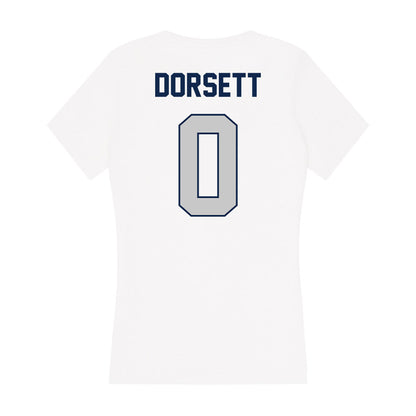 BU - NCAA Softball : Paige Dorsett - Women's V-Neck T-Shirt-1