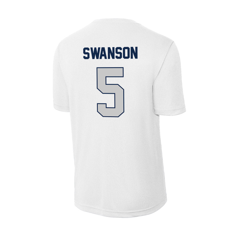 BU - NCAA Women's Basketball : Mckenzie Swanson - Performance T-Shirt-1