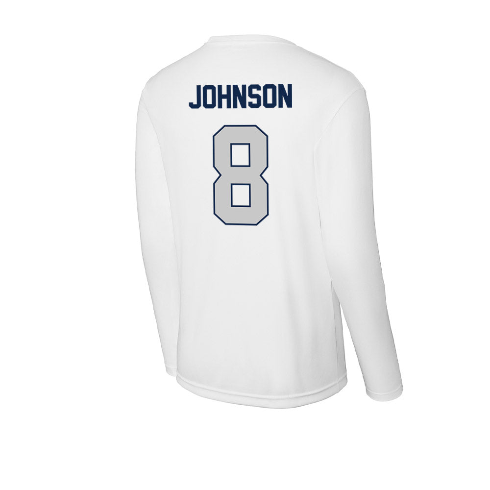 Butler - NCAA Softball : Alyx Johnson - Activewear Long Sleeve T-Shirt-1