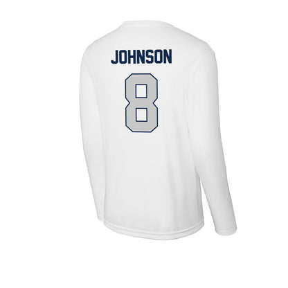 Butler - NCAA Softball : Alyx Johnson - Activewear Long Sleeve T-Shirt-1