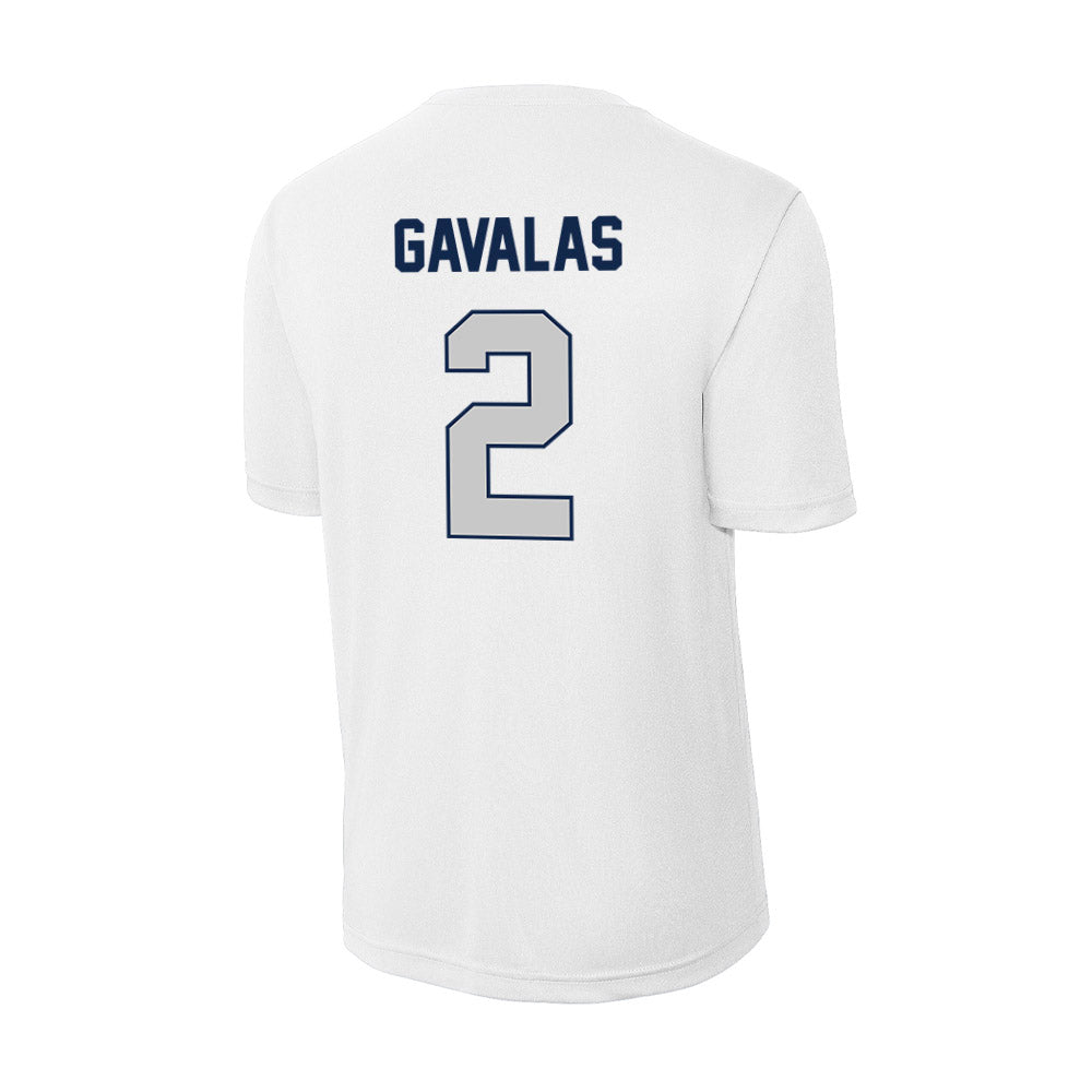 BU - NCAA Men's Basketball : Artemios Gavalas - Performance T-Shirt-1