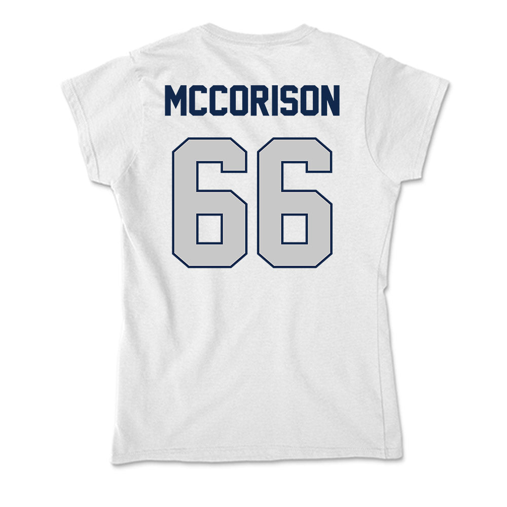 Butler - NCAA Football : William McCorison - Soft Style Women’s T-Shirt-1