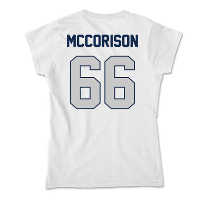 Butler - NCAA Football : William McCorison - Soft Style Women’s T-Shirt-1