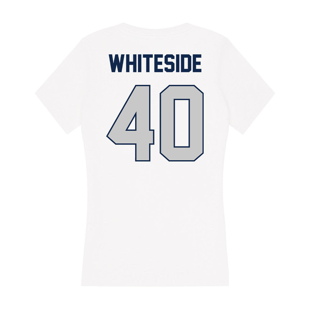 BU - NCAA Baseball : Ben Whiteside - Women's V-Neck T-Shirt-1