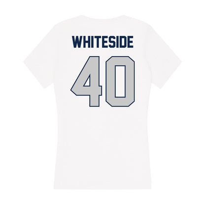 BU - NCAA Baseball : Ben Whiteside - Women's V-Neck T-Shirt-1