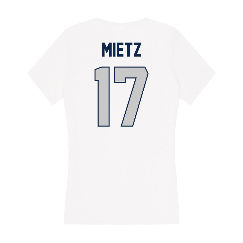 BU - NCAA Women's Soccer : Macie Mietz - Women's V-Neck T-Shirt-1