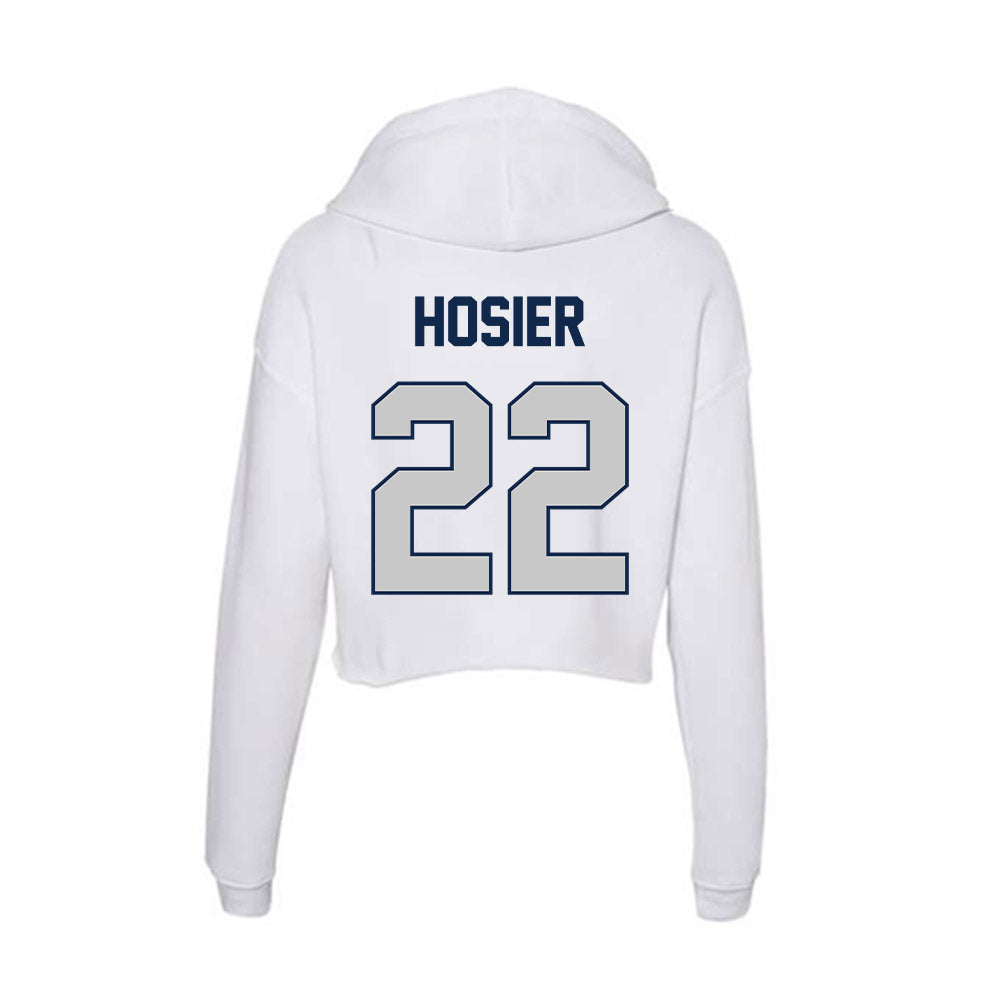Butler - NCAA Men's Soccer : Charlie Hosier - Women's Crop Fleece Hoodie-1