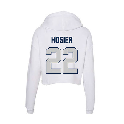 Butler - NCAA Men's Soccer : Charlie Hosier - Women's Crop Fleece Hoodie-1