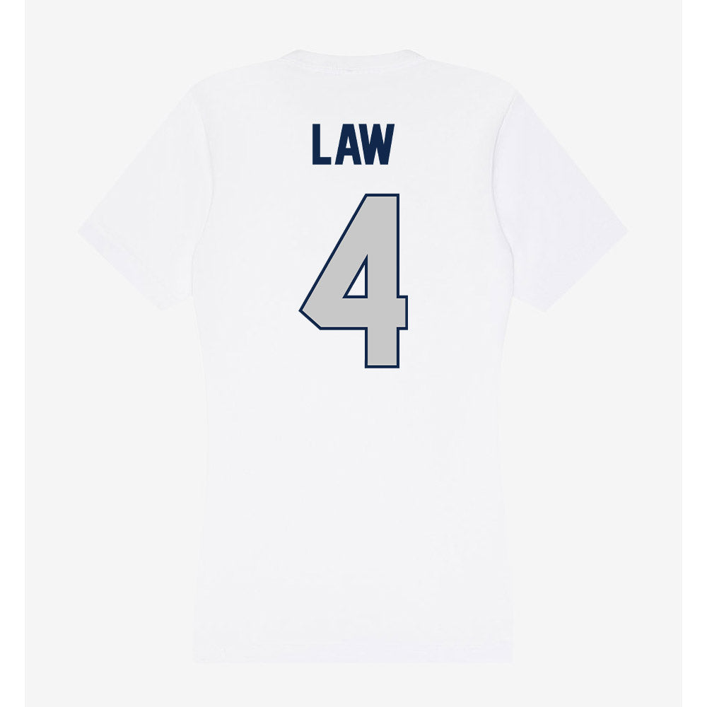 BU - NCAA Softball : Paxton Law - Women's V-Neck T-Shirt-1