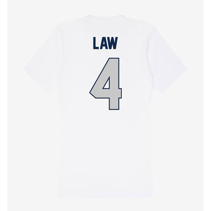 BU - NCAA Softball : Paxton Law - Women's V-Neck T-Shirt-1