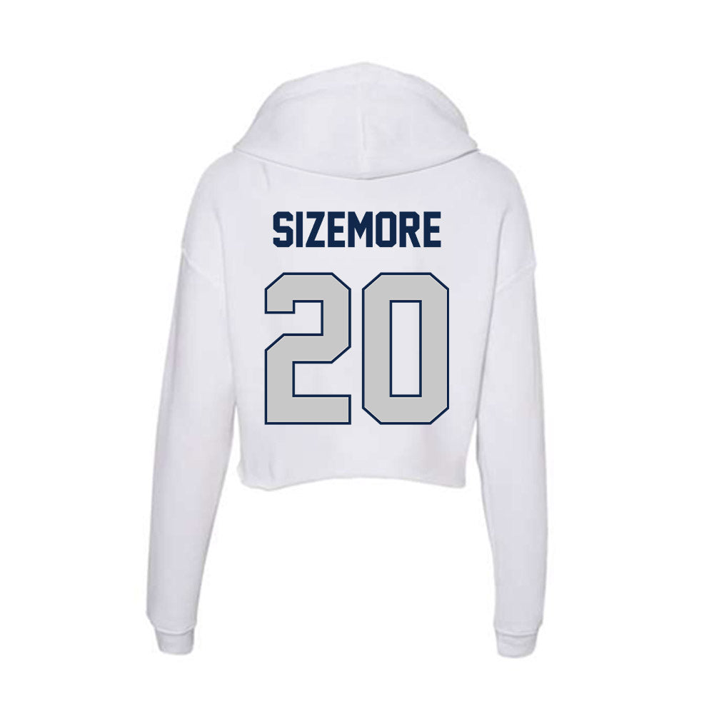 BU - NCAA Women's Soccer : Sarah Beth Sizemore - Women's Crop Fleece Hoodie-1