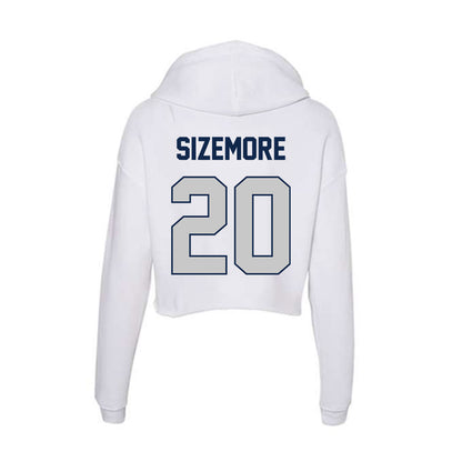 BU - NCAA Women's Soccer : Sarah Beth Sizemore - Women's Crop Fleece Hoodie-1