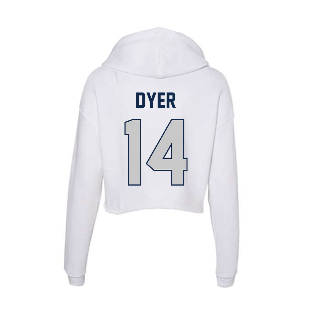 BU - NCAA Softball : Rylyn Dyer - Women's Crop Fleece Hoodie-1