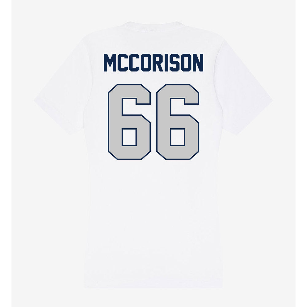 Butler - NCAA Football : William McCorison - Women's V-Neck T-Shirt-1