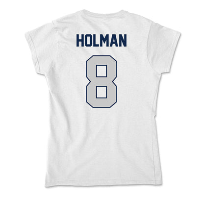 BU - NCAA Football : Dev Holman - Soft Style Women’s T-Shirt-1