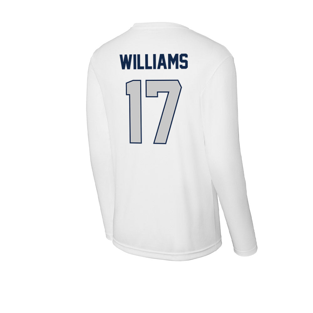 BU - NCAA Football : Michael Williams - Performance Long Sleeve T-Shirt-1